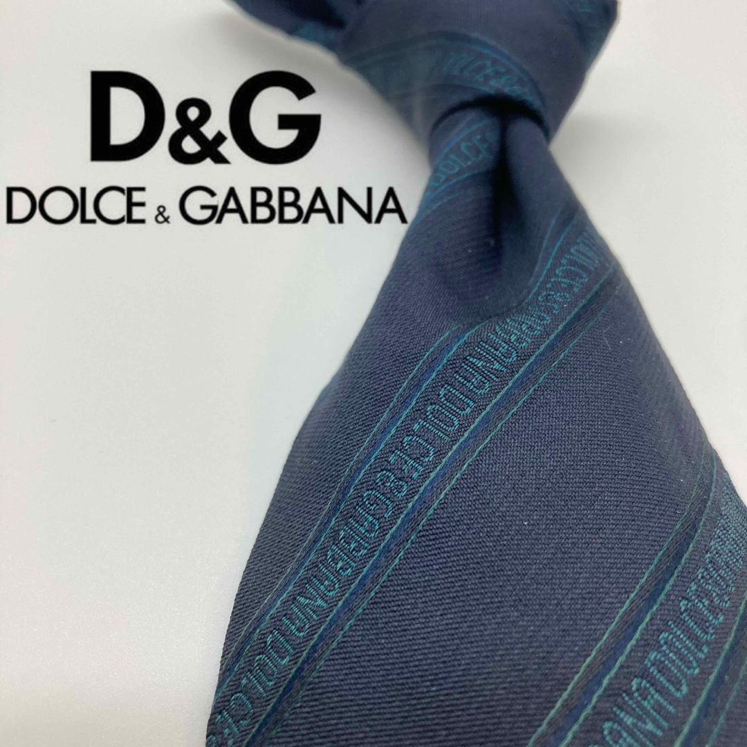 D&G(ディーアンドジー)の【美品】D&G /ドルチェアンドガッバーナ　ネクタイ　総柄 メンズのファッション小物(ネクタイ)の商品写真