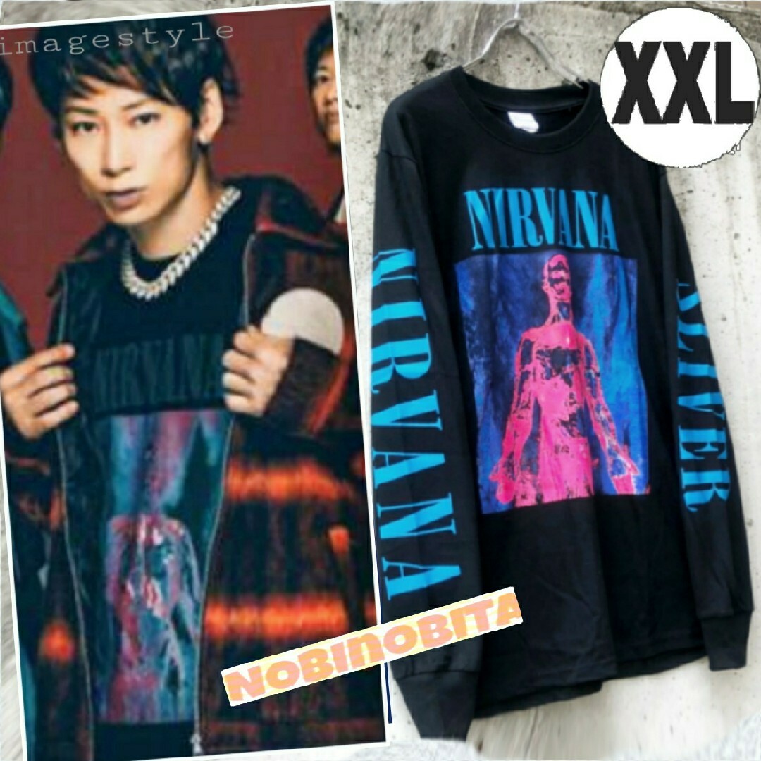 UVERworld(ウーバーワールド)のXX/ロンT◆UVERworld takuya∞ style スリバー ロックT メンズのトップス(Tシャツ/カットソー(七分/長袖))の商品写真