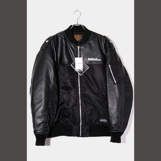 NEIGHBORHOOD - NEIGHBORHOOD NH X YOHJI YAMAMOTO MA-1 JACKET NEIGHBORHOOD - NEIGHBORHOOD NH X YOHJI YAMAMOTO MA-1 JACKET