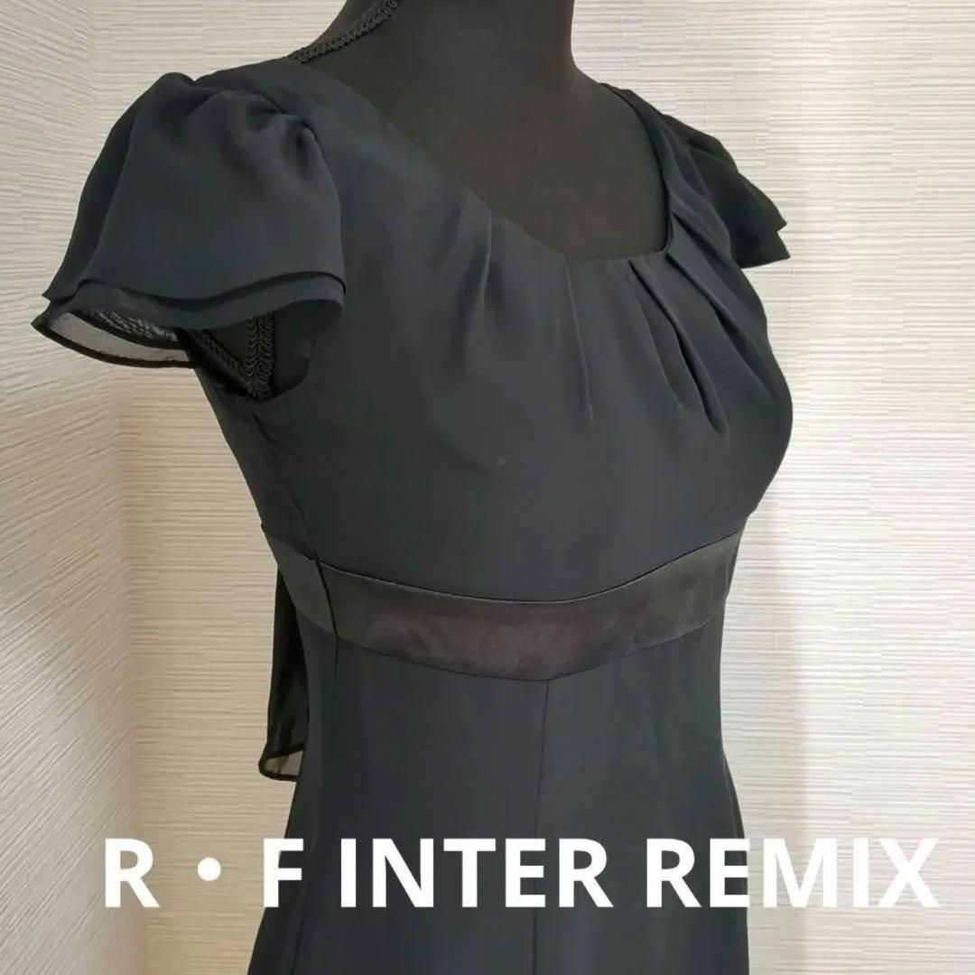 【R.F INTER R EMIX 】パーティドレス　ワンピース　バックリボンＭ レディースのフォーマル/ドレス(ミディアムドレス)の商品写真