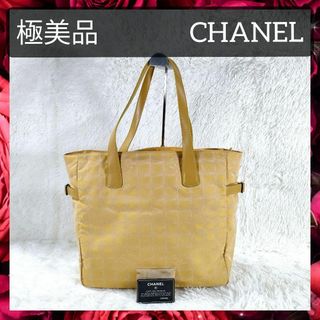 シャネル(CHANEL)の美品 シャネル トートバッグ ココマーク ニュートラベルライン  ショルダー(トートバッグ)