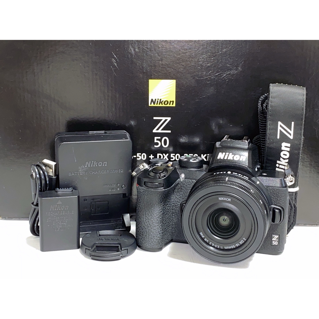 スマホ/家電/カメラ【美品】Nikon Z50 16-50mm VR レンズキット
