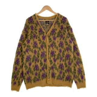 ニードルス(Needles)のNeedles ニードルズ 23AW Mohair Cardigan モヘアカーディガン フラワー NS282 Size L(カーディガン)