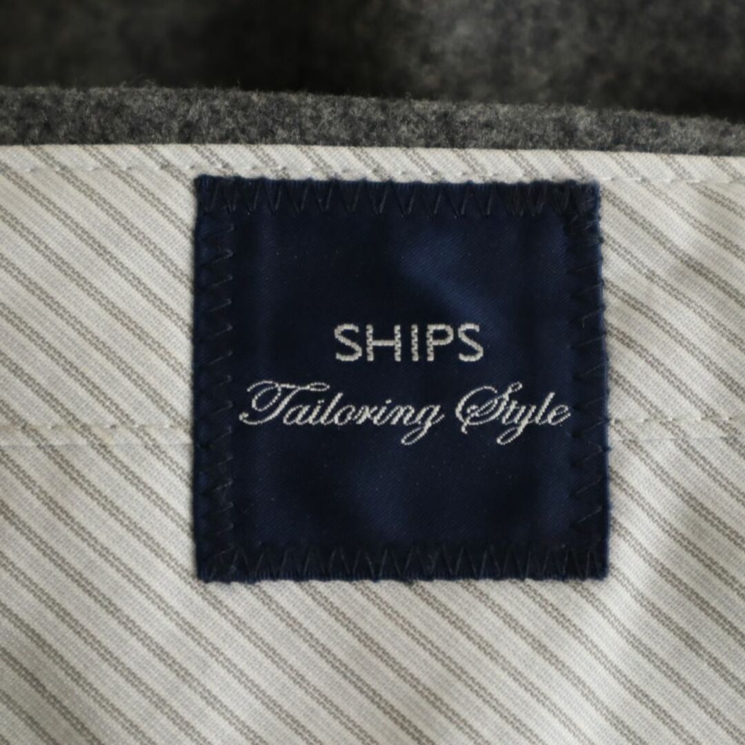 SHIPS(シップス)のシップス 日本製 ウール スラックスパンツ 44 グレー SHIPS メンズ 【中古】  【240119】 メンズのパンツ(ワークパンツ/カーゴパンツ)の商品写真