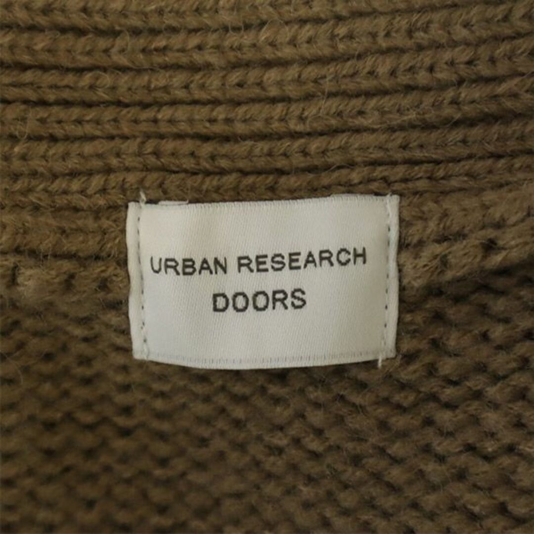 URBAN RESEARCH DOORS(アーバンリサーチドアーズ)のアーバンリサーチドアーズ 長袖 ニット カーディガン one ベージュ URBAN RESEARCH DOORS レディース 古着 【240119】 レディースのトップス(カーディガン)の商品写真