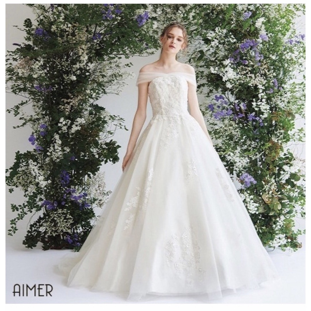 AIMER(エメ)のAIMER ウエディングドレス レディースのフォーマル/ドレス(ウェディングドレス)の商品写真
