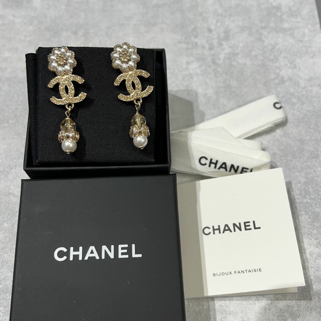 CHANEL(シャネル)のシャネル　ピアス22K Chanel レディースのアクセサリー(ピアス)の商品写真