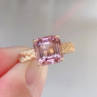 ⭐天然トルマリン リング k18 3.2ct(リング(指輪))