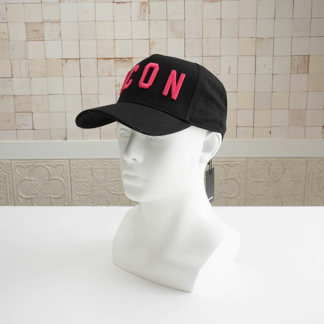 DSQUARED2(ディースクエアード)の新品 DSQUARED2 BE ICON BASEBALL CAP メンズの帽子(キャップ)の商品写真