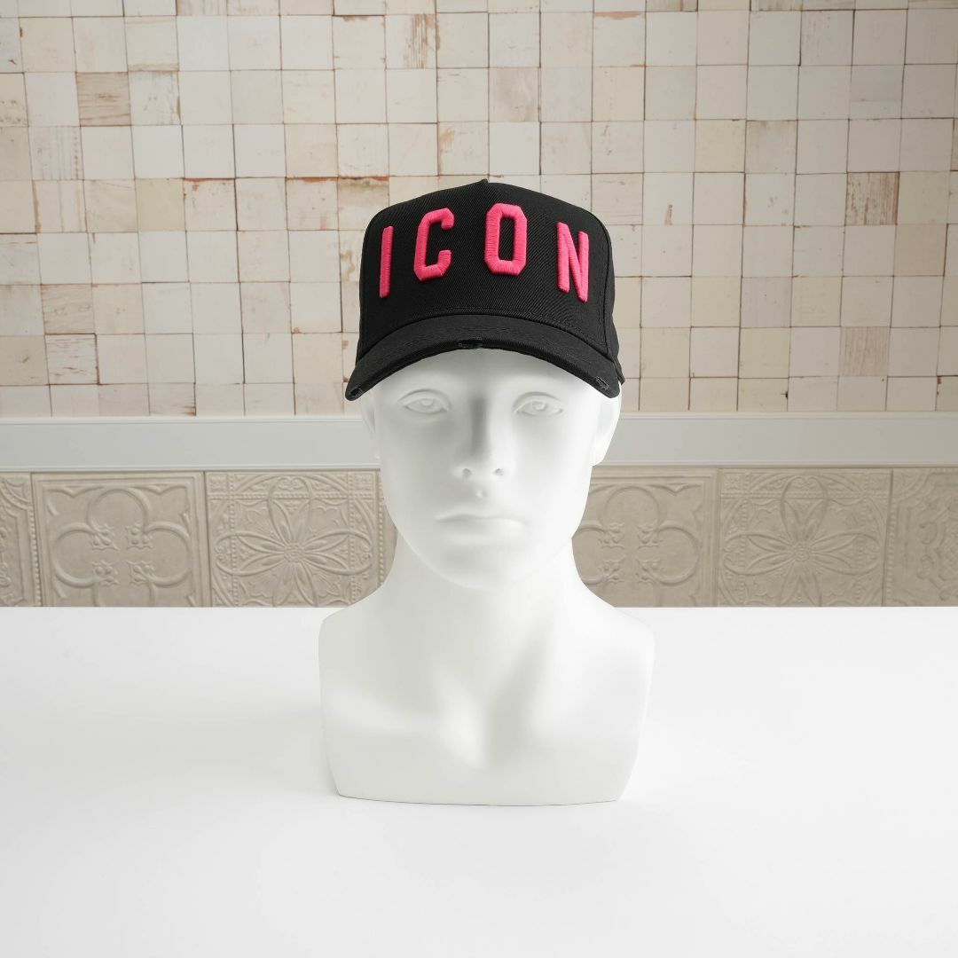 DSQUARED2(ディースクエアード)の新品 DSQUARED2 BE ICON BASEBALL CAP メンズの帽子(キャップ)の商品写真