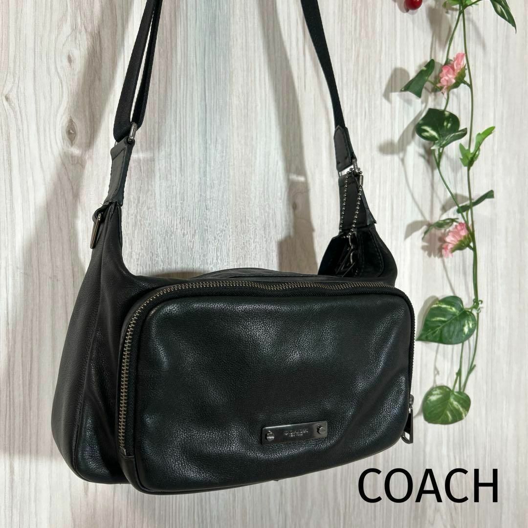 COACH(コーチ)の【COACH】メンズ　コーチ　ショルダーバッグ　レザー シティー バッグ メンズのバッグ(ショルダーバッグ)の商品写真