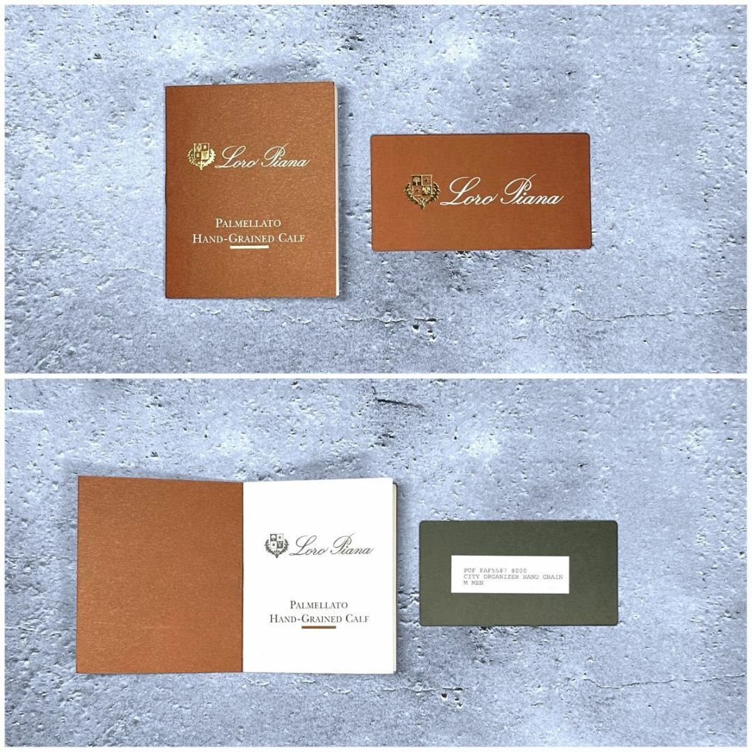 Loro Piana - Loro Piana ロロピアーナ レザー ラウンド Loro Piana - Loro Piana ロロピアーナ レザー ラウンド
