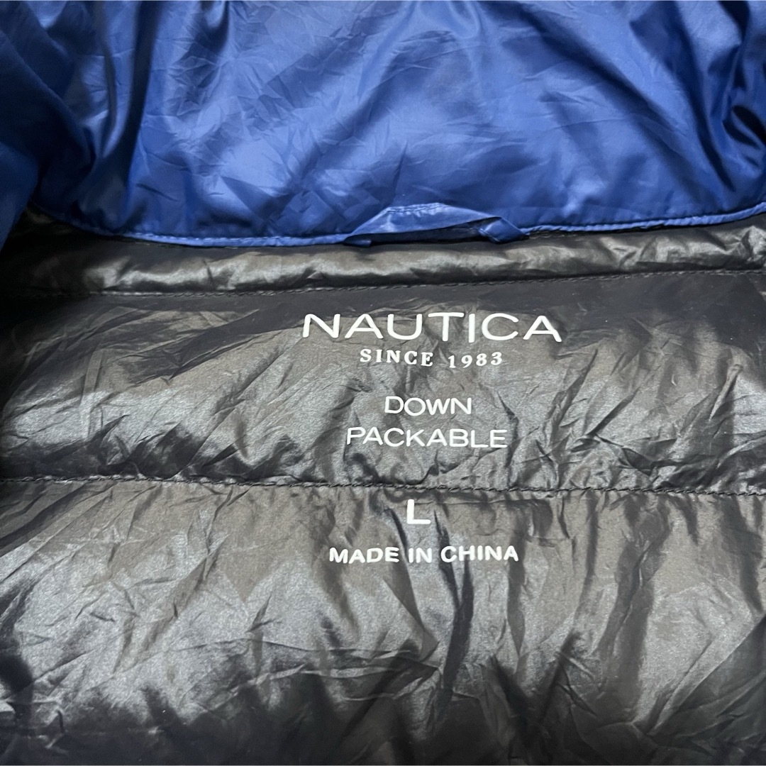 NAUTICA(ノーティカ)の【NAUTICA】ノーティカ パッカブル ライトダウンJKT バイカラー メンズのジャケット/アウター(ダウンジャケット)の商品写真