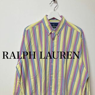 ラルフローレン(Ralph Lauren)のRALPH LAUREN  ラルフ ローレン　マルチカラー　ストライプ　シャツ(シャツ)