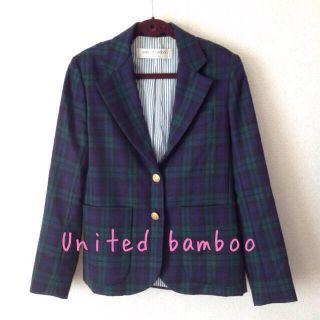 アダムエロぺ(Adam et Rope')のunited bamboo♡ジャケット(テーラードジャケット)