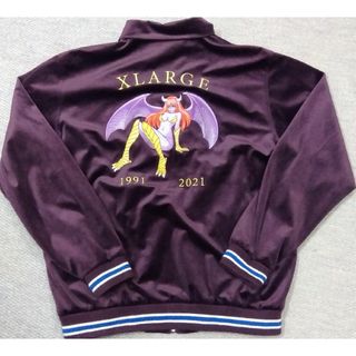 エクストララージ(XLARGE)のXLARGE エクストララージベロアスーベニアジャケット サッキュバス柄 L(スカジャン)