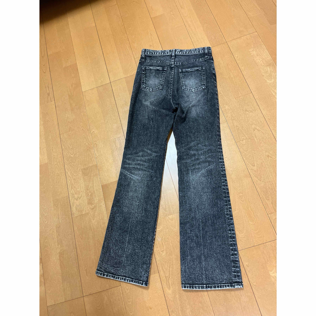 Ameri VINTAGE(アメリヴィンテージ)のAMERI HIGH WAIST FLARE DENIM レディースのパンツ(デニム/ジーンズ)の商品写真