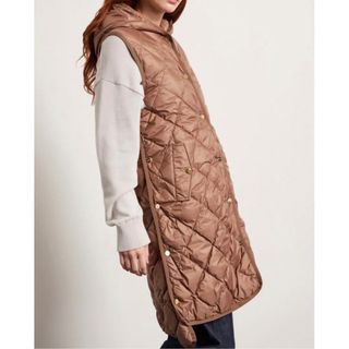 マックスマーラ(Max Mara)のMax Mara  Gisoft ロングダウンベスト　新品(ダウンベスト)