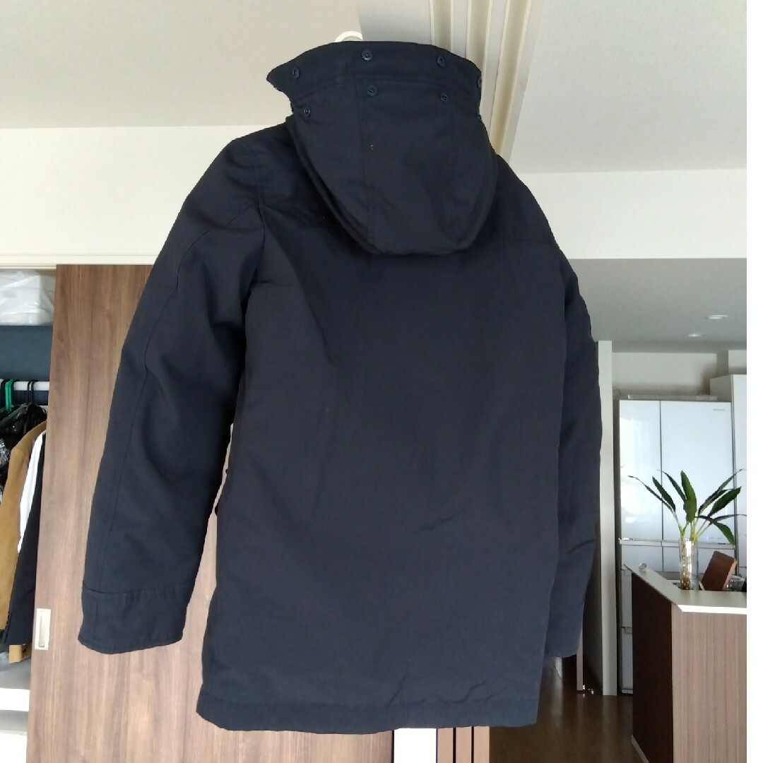 UNIQLO(ユニクロ)のユニクロダウンコートフード付 メンズのジャケット/アウター(ダウンジャケット)の商品写真