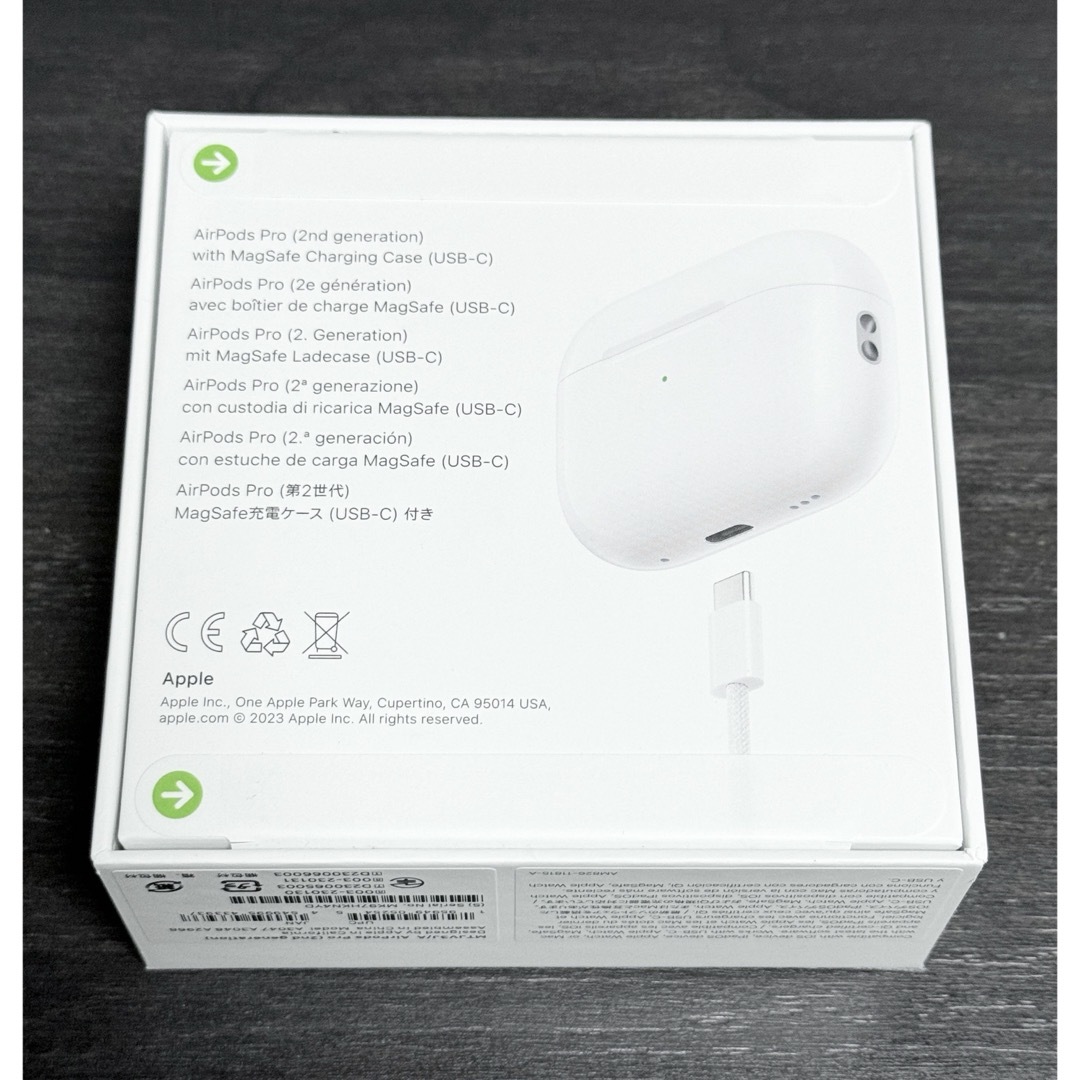 Apple - 新品 未開封 AirPods Pro 第2世代 USB-C MTJV3J/Aの通販 by