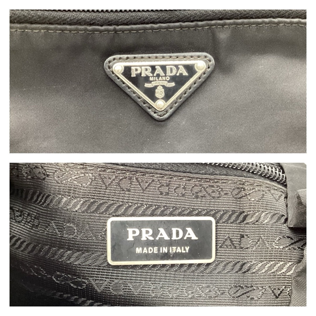 PRADA(プラダ)の極美品　プラダ　リュックサック　ナイロン　メンズ　レディース　男女共用　黒 レディースのバッグ(リュック/バックパック)の商品写真