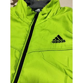 アディダス(adidas)の☆AZB-017 アディダス ジップアップブルゾン 明緑 サイズ L(ブルゾン)