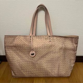 ボッテガヴェネタ(Bottega Veneta)のボッテガヴェネタ　イントレッチオリュージョン　ナイロンバッグ　Lサイズ(トートバッグ)