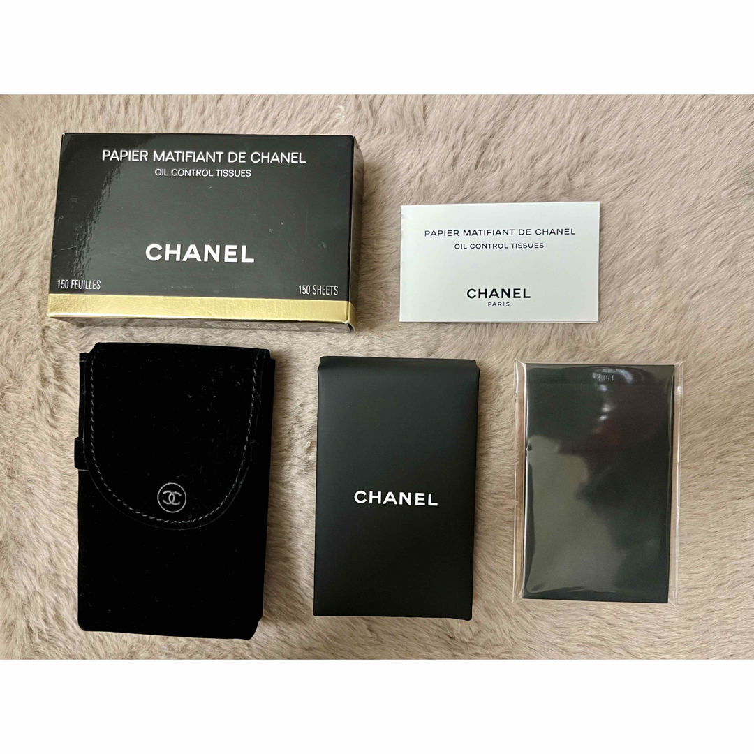 chanel シャネル オイルコントロールティシュ コスメ/美容のメイク道具/ケアグッズ(あぶらとり紙)の商品写真