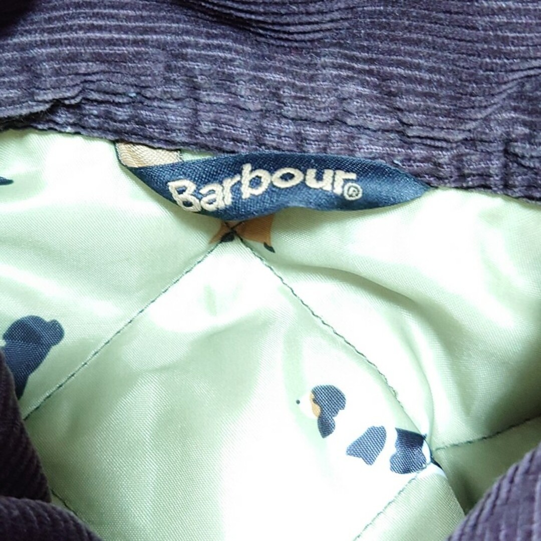 Barbour(バーブァー)のレア　Barbour　バブアー　キルティングジャケット キッズ/ベビー/マタニティのキッズ服男の子用(90cm~)(ジャケット/上着)の商品写真