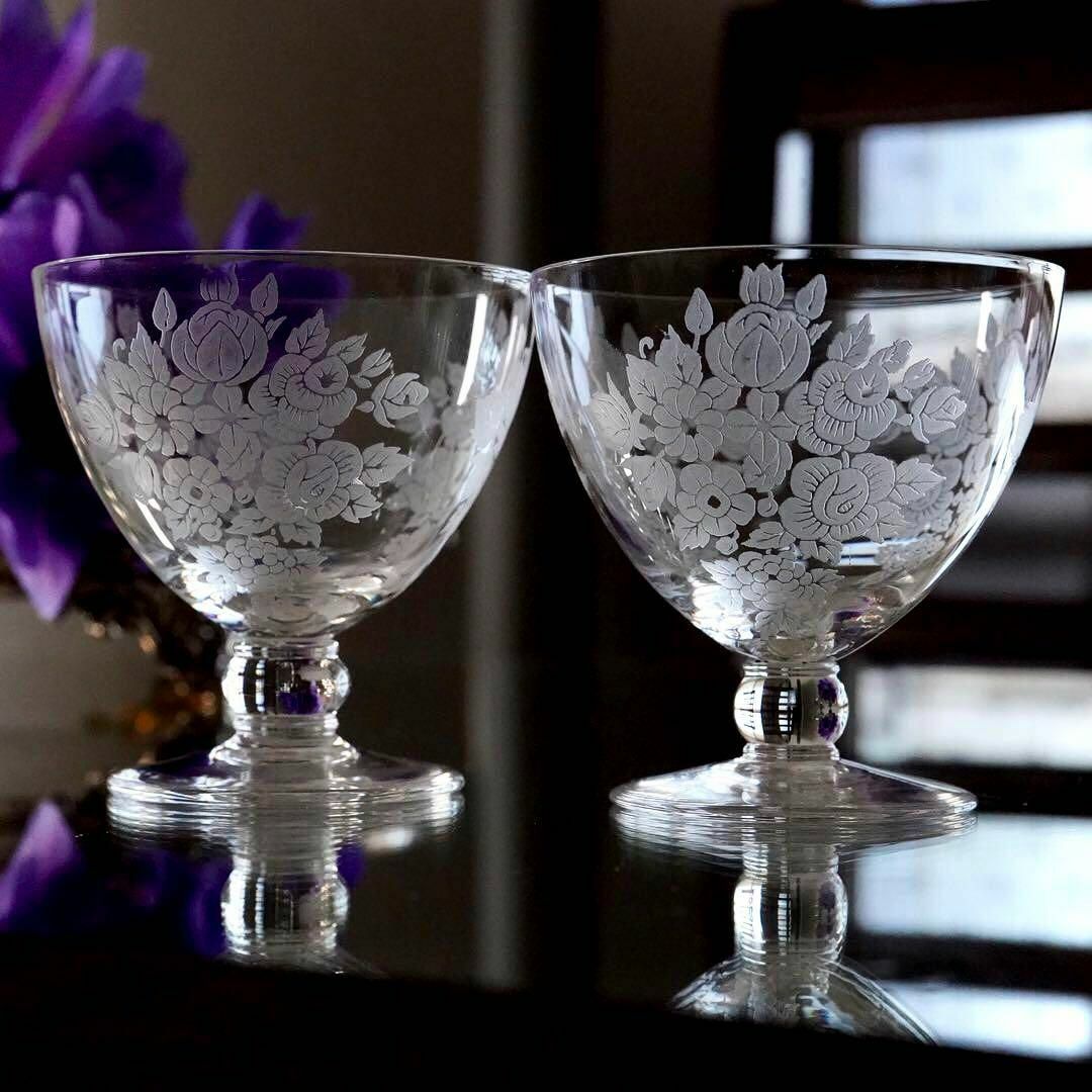 Baccarat - 希少美品☆オールドバカラBACCARATブーケ☆ポート Baccarat - 希少美品☆オールドバカラBACCARATブーケ☆ポート