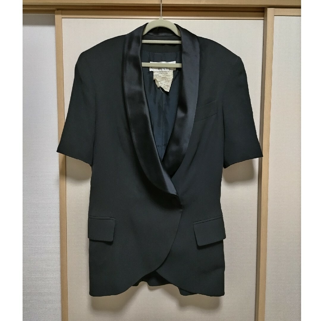 Christian Dior(クリスチャンディオール)のアンティーク、ユーズド　半袖ジャケット レディースのジャケット/アウター(テーラードジャケット)の商品写真