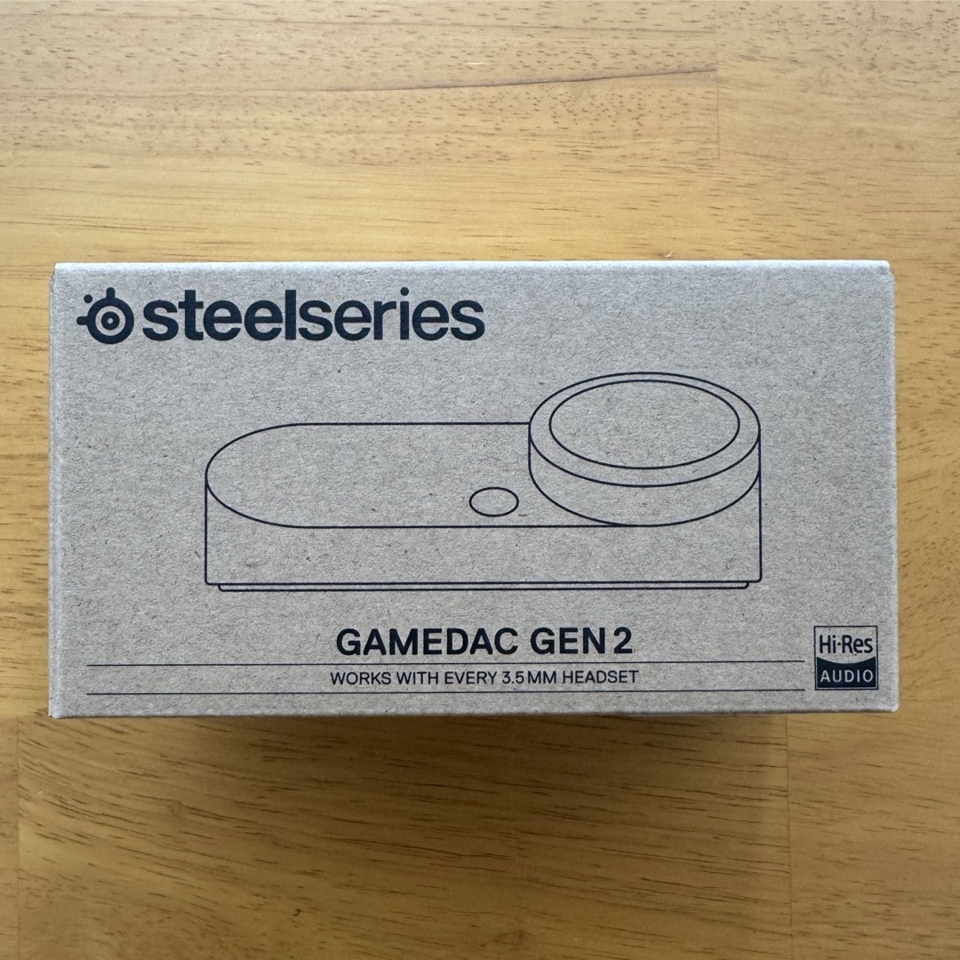 SteelSeries(スティールシリーズ)のSteelSeries GameDAC Gen 2 スマホ/家電/カメラのオーディオ機器(ヘッドフォン/イヤフォン)の商品写真