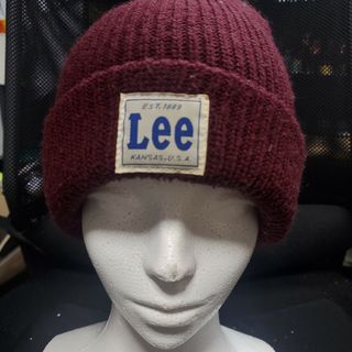 リー(Lee)のLee ニットキャップ　ニット帽子　57～59(ニット帽/ビーニー)