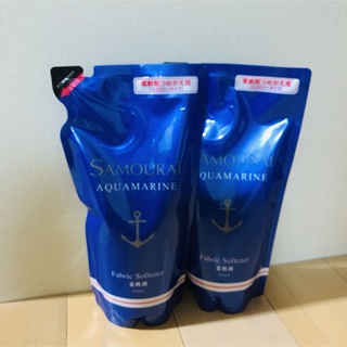 サムライ(SAMOURAI)のサムライウーマンアクアマリン　柔軟剤　500ml 2個セット(洗剤/柔軟剤)