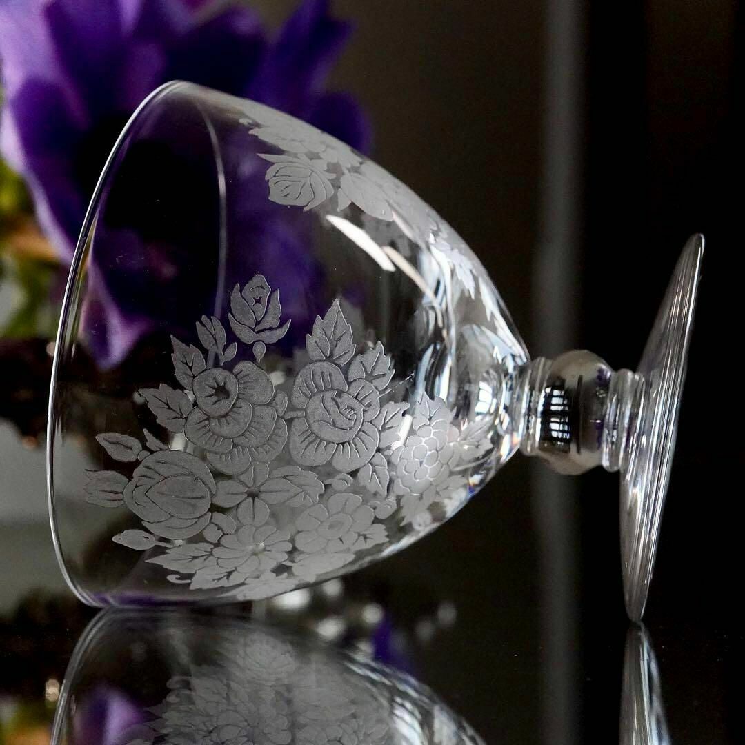 希少☆美品☆オールドバカラBACCARAT☆ブーケ☆ポートワイン 希少☆美品☆オールドバカラBACCARAT☆ブーケ☆ポートワイン