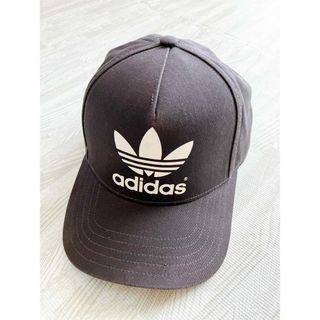 アディダス(adidas)のadidas アディダス　キャップ　グレー　フリーサイズ(キャップ)