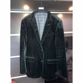 バーバリーブラックレーベル(BURBERRY BLACK LABEL)のバーバリーブラックレーベル　ベロア　ジャケット(テーラードジャケット)