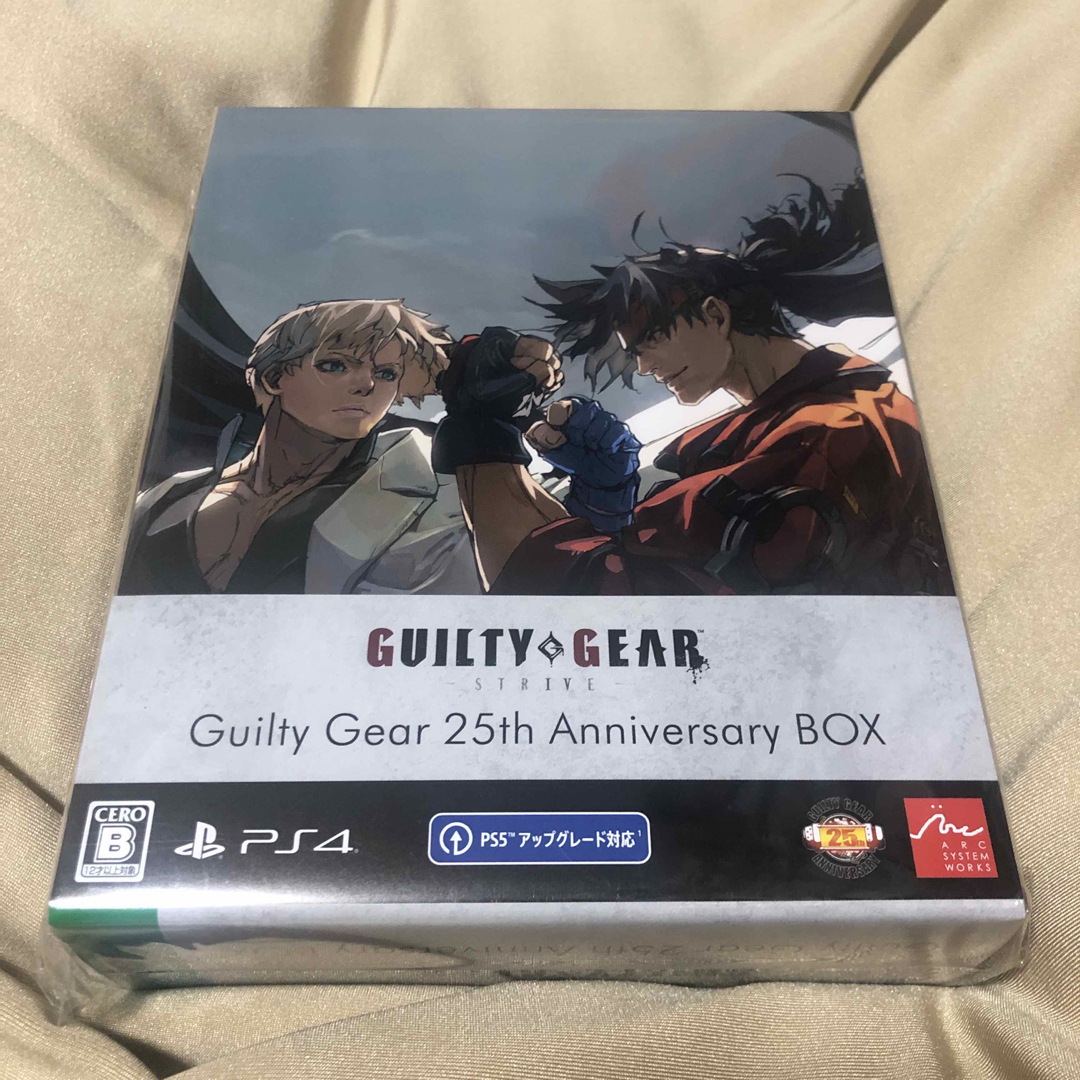 PlayStation4(プレイステーション4)のGUILTY GEAR -STRIVE- GG 25th Anniversary エンタメ/ホビーのゲームソフト/ゲーム機本体(家庭用ゲームソフト)の商品写真