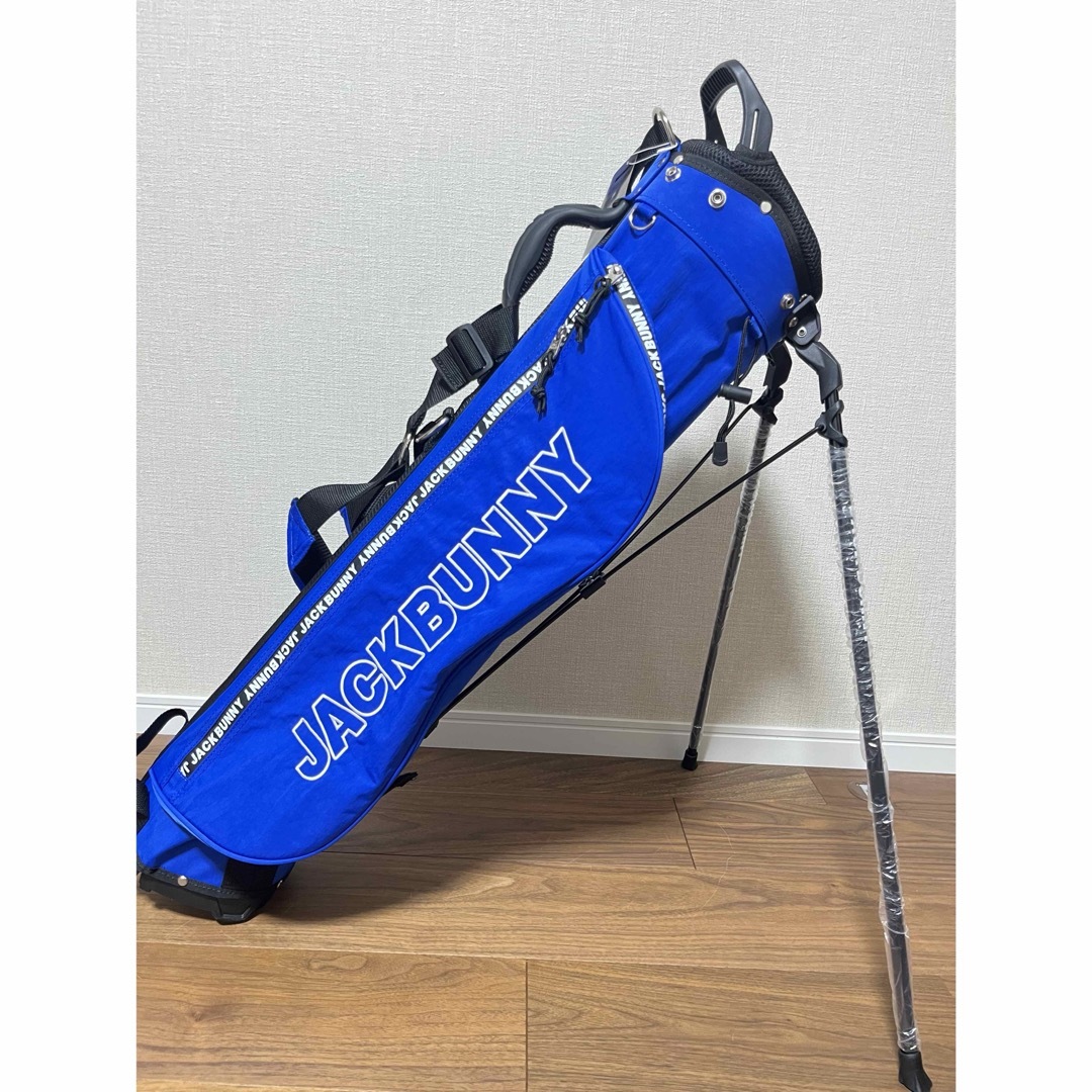 新品未使用】ジャックバニー 軽量スリム スタンド キャディバッグ 新品未使用】ジャックバニー 軽量スリム スタンド キャディバッグ