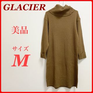 ハニーズ(HONEYS)のGLACIER ハニーズ　古着　レディース　ワンピース　タートルネック　M 冬物(ロングワンピース/マキシワンピース)