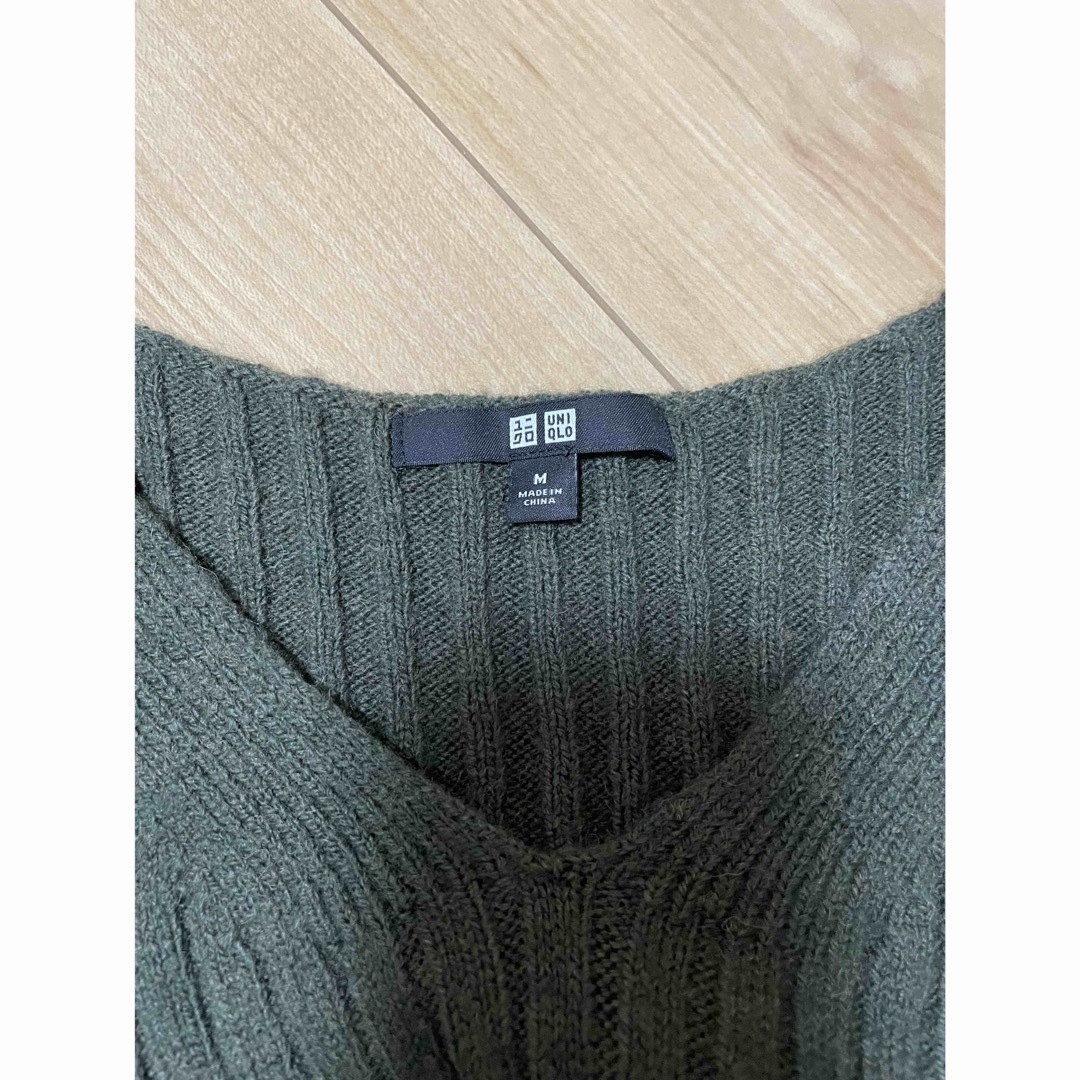 UNIQLO(ユニクロ)のユニクロ　ニットワンピース　ロングワンピース　ニット　 レディースのワンピース(ロングワンピース/マキシワンピース)の商品写真