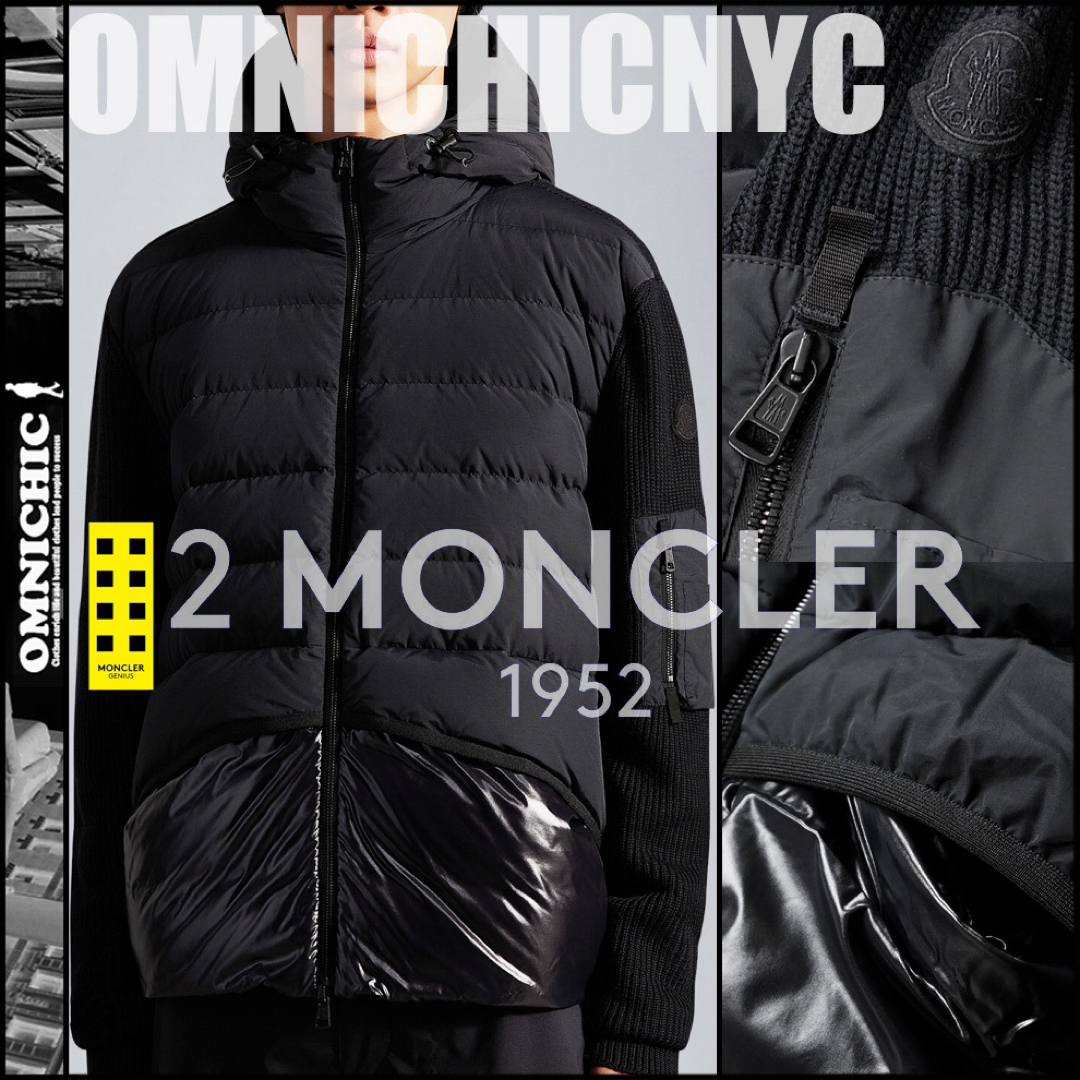 MONCLER(モンクレール)の20万MONCLER 1952 モンクレールジーニアスウールダウンジャケットL メンズのジャケット/アウター(ダウンジャケット)の商品写真