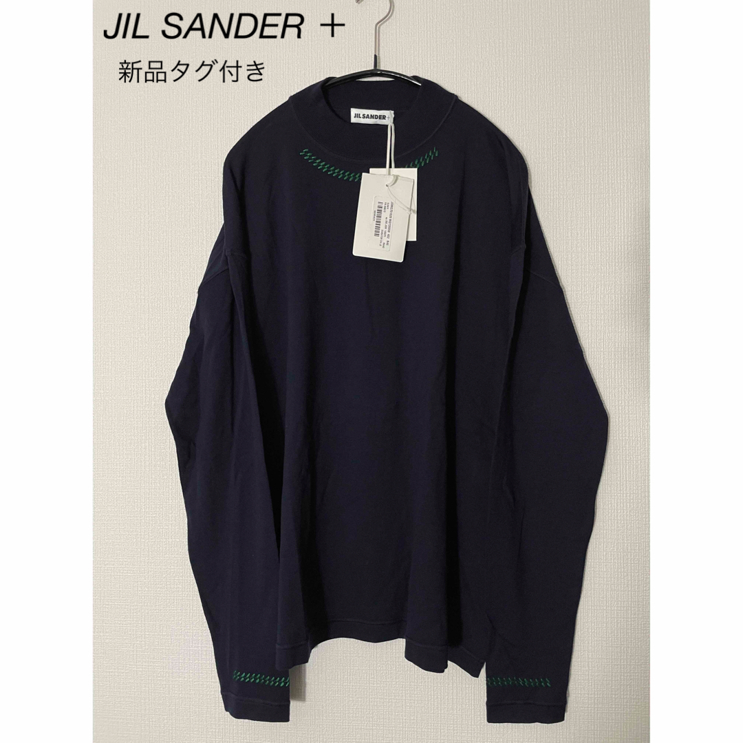 JIL SANDER ＋ ネックデザイン モックネックニット