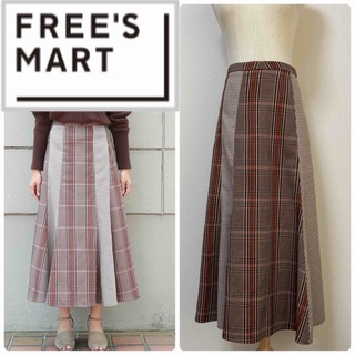 フリーズマート(FREE'S MART)のフリーズマート Mixパターンチェックマーメイドスカート(ロングスカート)