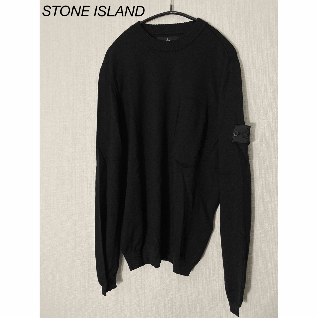 STONE ISLAND(ストーンアイランド)のSTONE ISLAND クルーネックニット メンズのトップス(ニット/セーター)の商品写真