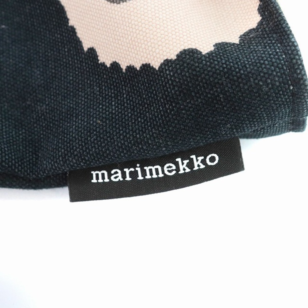 marimekko(マリメッコ)のマリメッコ トートバッグ ハンドバッグ ウニッコ キャンバス 黒 白 ピンク レディースのバッグ(トートバッグ)の商品写真