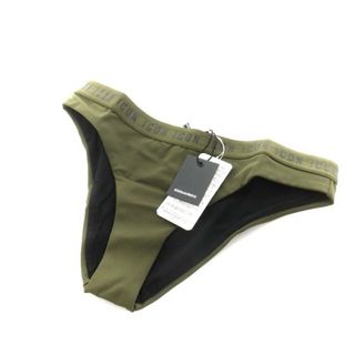 DSQUARED2 SWIM BRIEF 水着 ロゴ 42 S カーキ