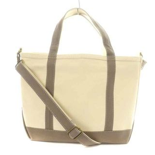 エルエルビーン(L.L.Bean)のエルエルビーン Shoulder Strap Tote M アイボリー ベージュ(トートバッグ)