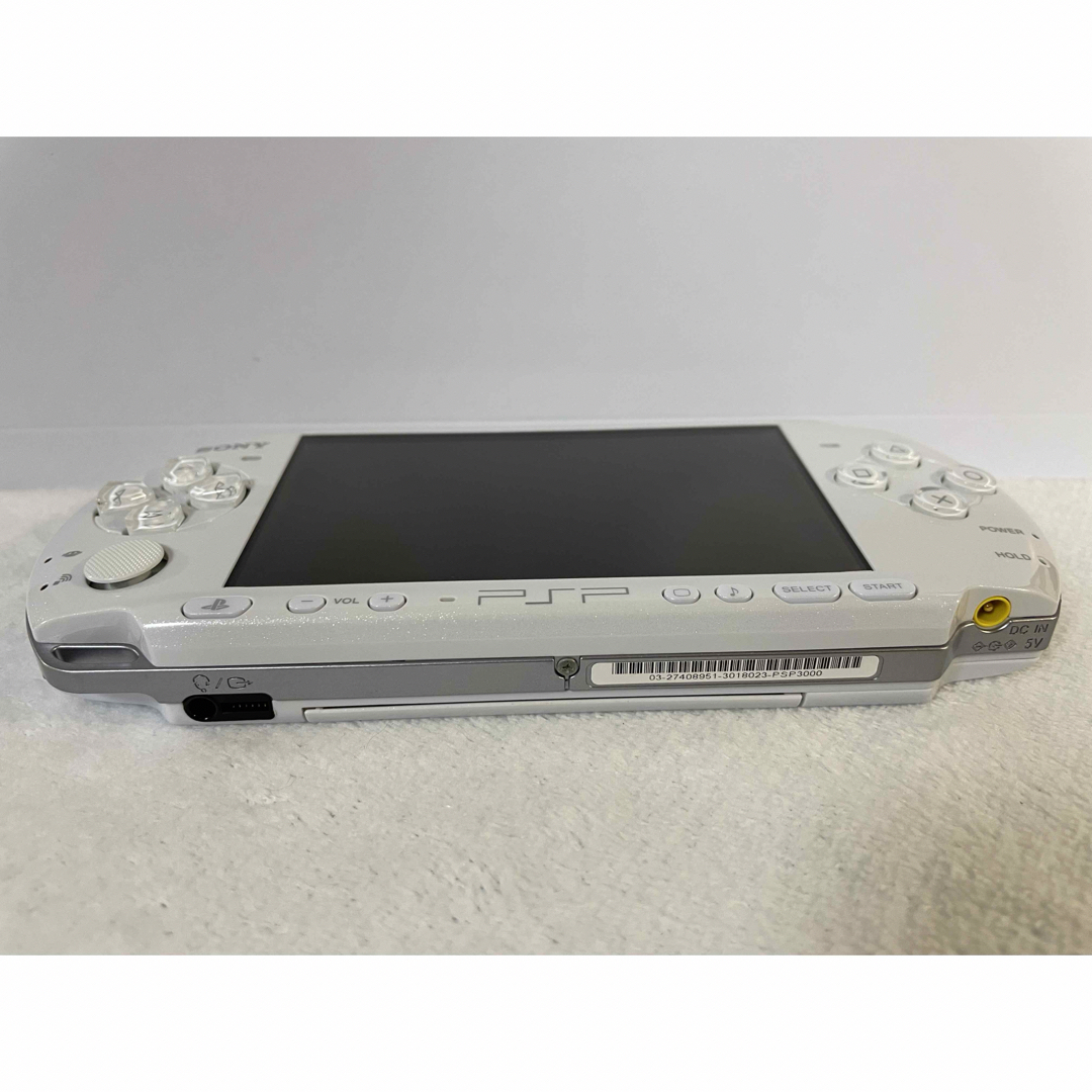 「良品」PSP3000 ホワイトゲームソフト/ゲーム機本体