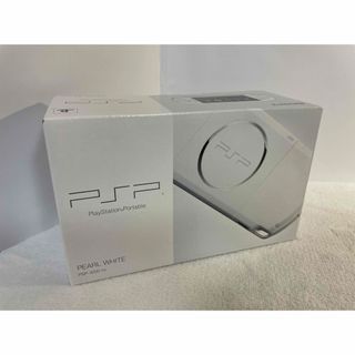 プレイステーションポータブル(PlayStation Portable)の☆ほぼ新品☆ PSP-3000  パールホワイト(携帯用ゲーム機本体)